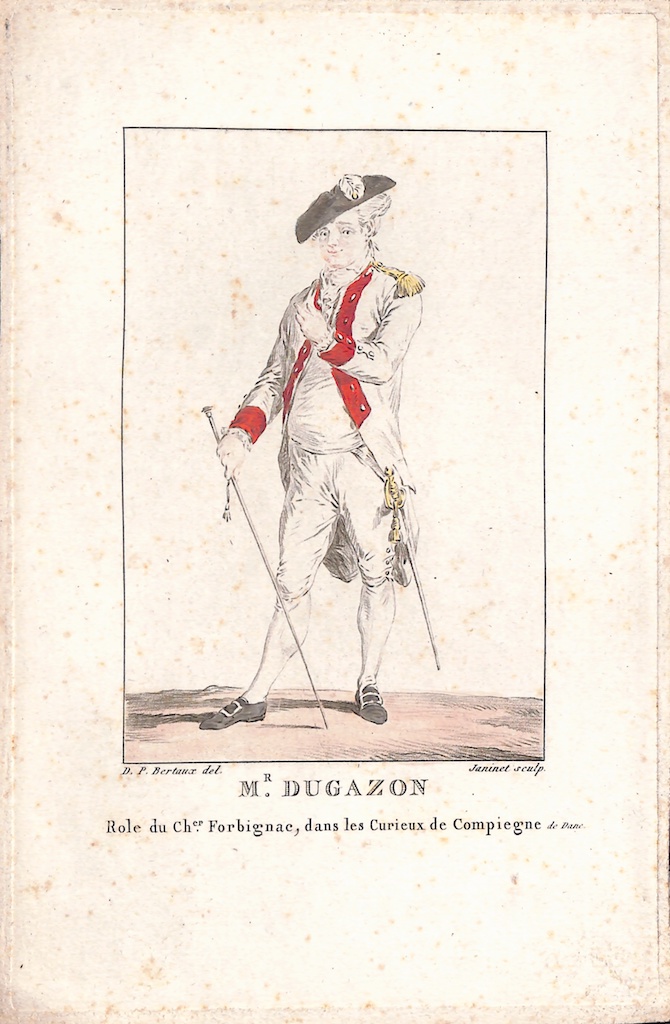 MONSIEUR DUGAZON Estampes MAS