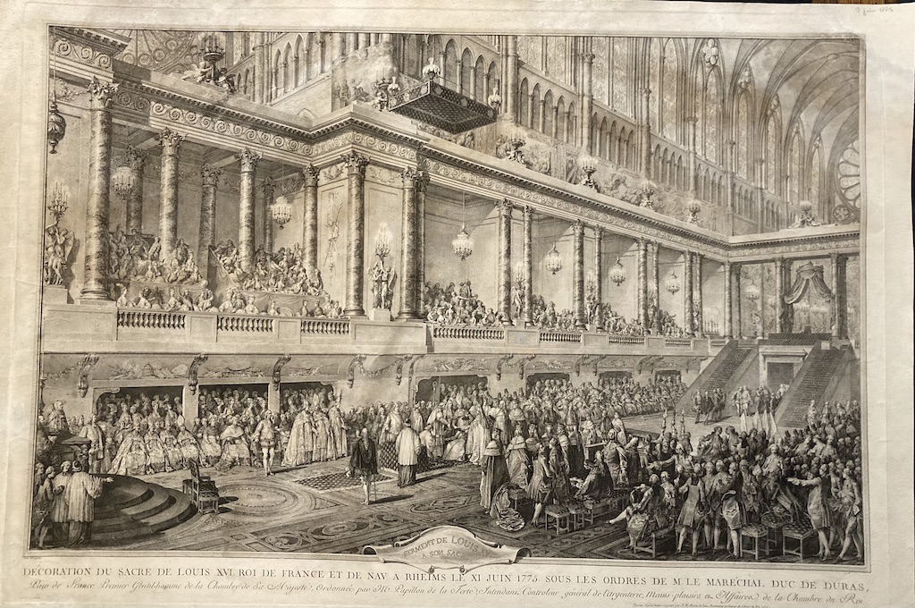 Couronnement de Louis XVI